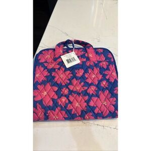 Vera Bradley Art Poppies Hanging Travel Organizer